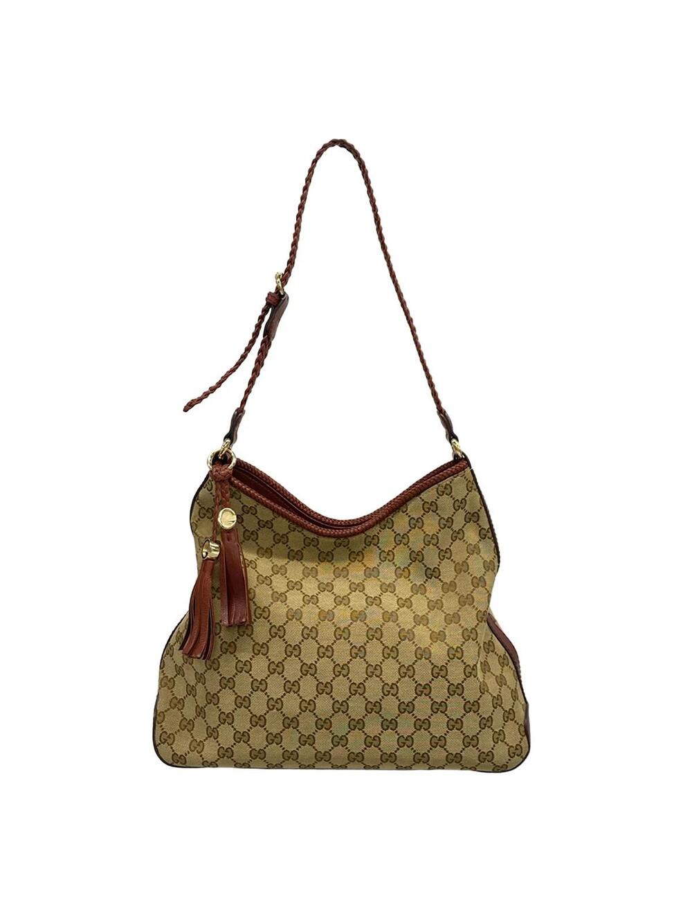 Gucci Marrakech Gg Pattern Beige Brown #373546G10B